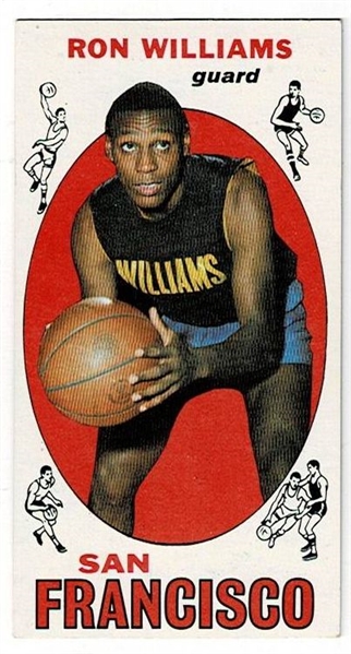 1969 Topps Basketball #36 Ron Williams - San Francisco Warriors